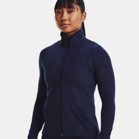PATAGONIA ORGANIC COTTON NAVY BLUE ZIP UP WOMANS SWEATSHIRT M - Picture 1 of 11